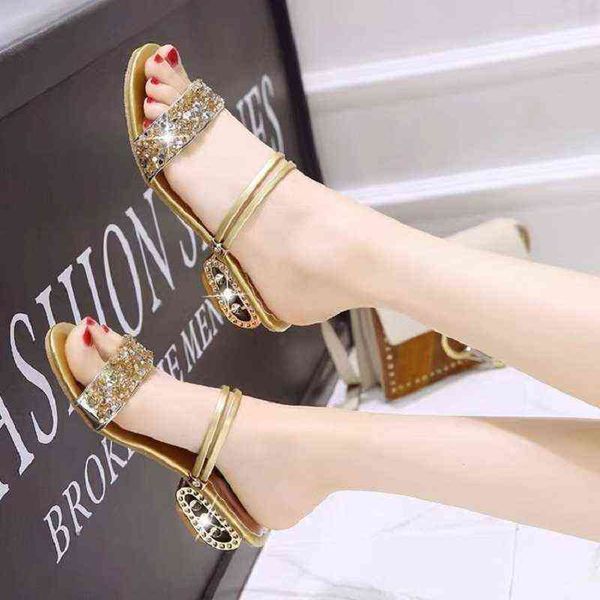 2022 new women rhinestone shoes slippers summer beach sandals fashion female casual outdoor crystal slippers high heels sandals y220409, Black
2022 new women rhinestone shoes slippers summer beach sandals fashion female casual outdoor crystal slippers high heels sandals y220409, Black