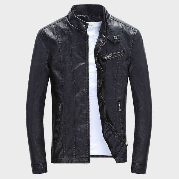 men's pu jackets coats autumn winter motorcycle biker faux leather jacket men clothes thick velvet coats m-3xl t220728, Black
men's pu jackets coats autumn winter motorcycle biker faux leather jacket men clothes thick velvet coats m-3xl t220728, Black