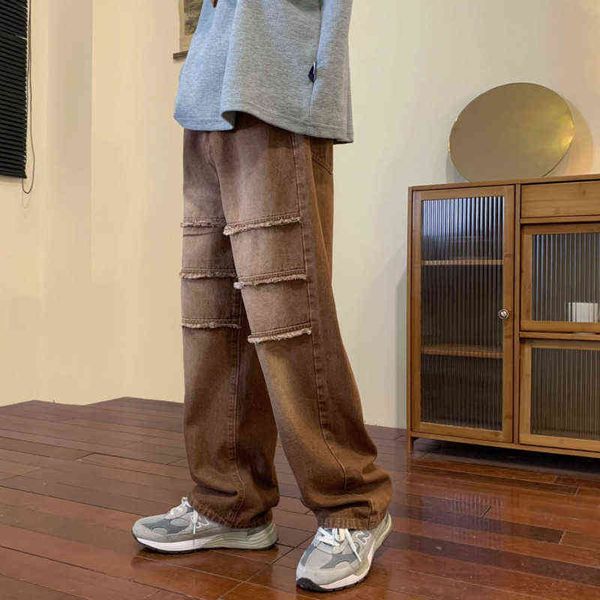 baggy jeans men fashion retro casual wide leg jeans men streetwear hip hop loose straight denim pants mens trousers -2xl t220726, Blue
baggy jeans men fashion retro casual wide leg jeans men streetwear hip hop loose straight denim pants mens trousers -2xl t220726, Blue