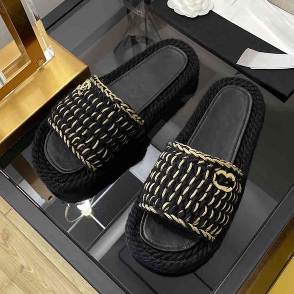 slippers summer style small fragrance one line slippers women's cashmere handmade, wear thick bottomed beach women, Black
slippers summer style small fragrance one line slippers women's cashmere handmade, wear thick bottomed beach women, Black