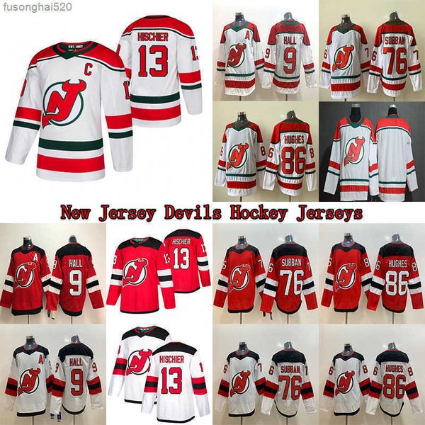 13 nico hischier n jersey devils 76 p. k. subban 86 jack hughes hockey, Black;red
13 nico hischier n jersey devils 76 p. k. subban 86 jack hughes hockey, Black;red