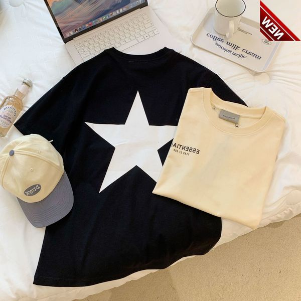 bear of god fog multi thread essentials five pointed star limited print loose short sleeve t-shirt, White;black
bear of god fog multi thread essentials five pointed star limited print loose short sleeve t-shirt, White;black