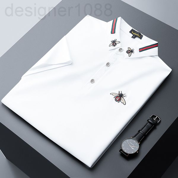 men's t-shirts designer little bee summer new men's short sleeved t-shirt thin lapel polo shirt mercerized cotton slim fit fashion, White;black
men's t-shirts designer little bee summer new men's short sleeved t-shirt thin lapel polo shirt mercerized cotton slim fit fashion, White;black