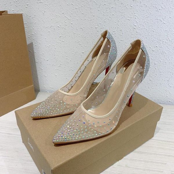 classics red sole women shoes high heels with crystal rhinestones pointed toe pumps real leather party wedding pumps big size 35-42, Black
classics red sole women shoes high heels with crystal rhinestones pointed toe pumps real leather party wedding pumps big size 35-42, Black