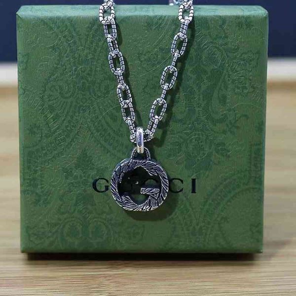 2023 designer new jewelry ancient family classic double necklace same letter carving version couple necklace trend hip hop, Black
2023 designer new jewelry ancient family classic double necklace same letter carving version couple necklace trend hip hop, Black