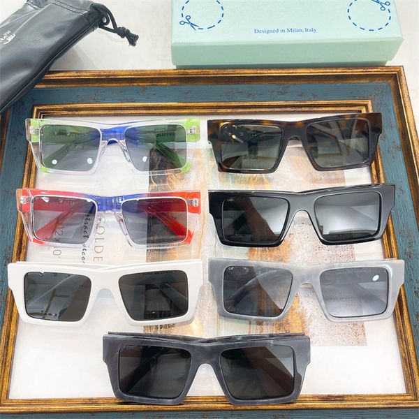 60%off trendy white designer brand sunglasses ow box net red same fashion women black and white sunglasses, White;black
60%off trendy white designer brand sunglasses ow box net red same fashion women black and white sunglasses, White;black