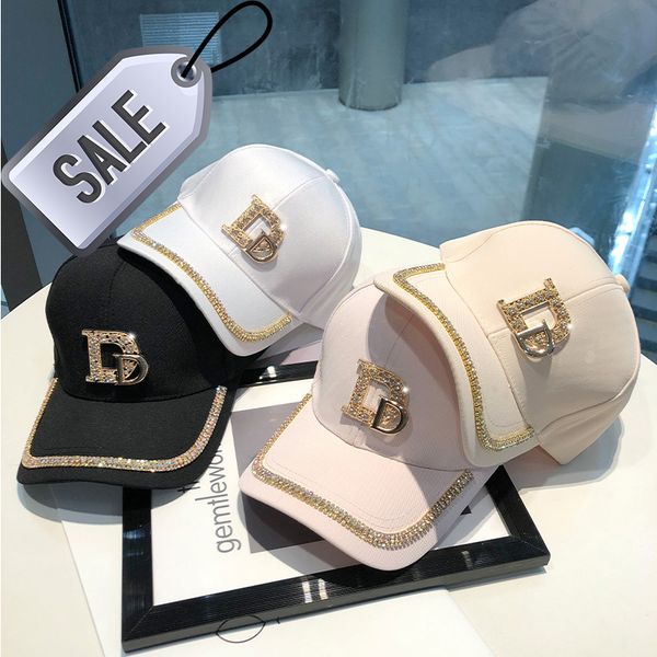 new sunshade hat female d letter diamond sunscreen baseball cap adjustable size solid color sun peaked hat female, Blue;gray
new sunshade hat female d letter diamond sunscreen baseball cap adjustable size solid color sun peaked hat female, Blue;gray