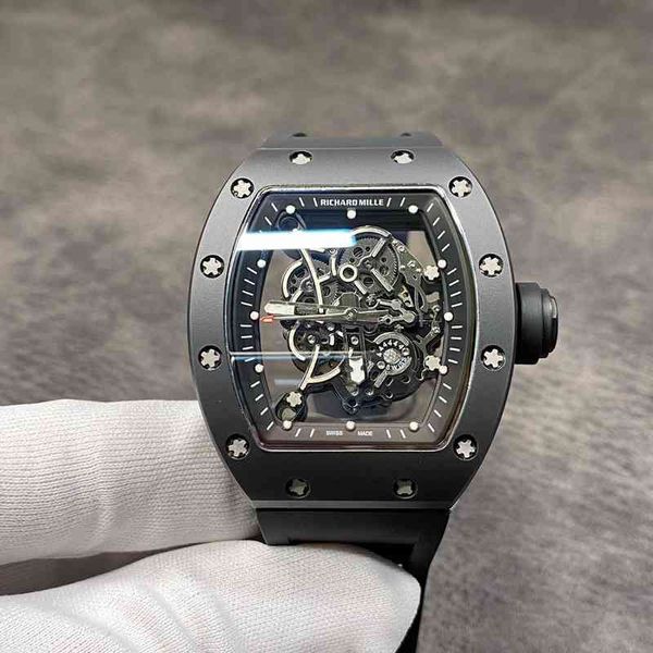 luxury wristwatch richa milles business leisure rm055 fully automatic mechanical watch tape men's watch watches, Slivery;brown
luxury wristwatch richa milles business leisure rm055 fully automatic mechanical watch tape men's watch watches, Slivery;brown