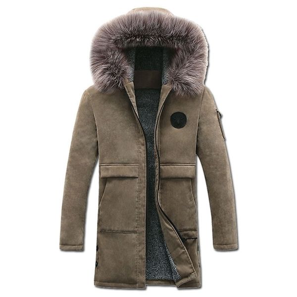 men winter long parkas cotton padded jackets coats jaqueta masculina veste homme jackets men's casual fashion slim fit coat t200107, Black;brown
men winter long parkas cotton padded jackets coats jaqueta masculina veste homme jackets men's casual fashion slim fit coat t200107, Black;brown