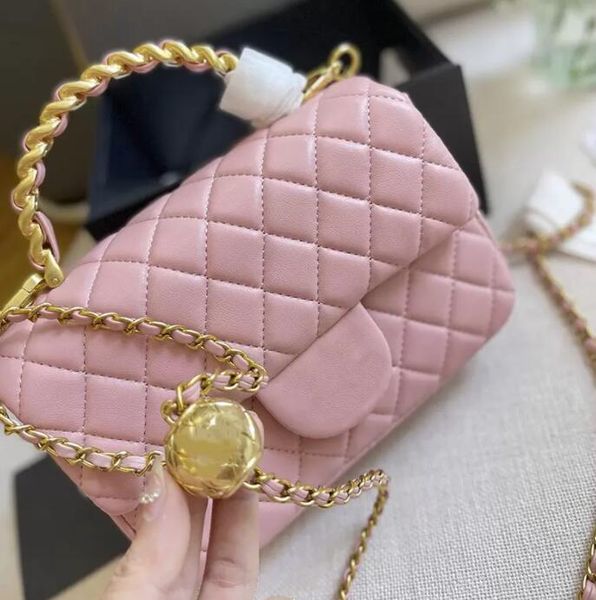 sw women flap french tote bag pink lambskin handle handbag designers gold-tone metal chain hardware quilted timeless diamond quilting design
sw women flap french tote bag pink lambskin handle handbag designers gold-tone metal chain hardware quilted timeless diamond quilting design