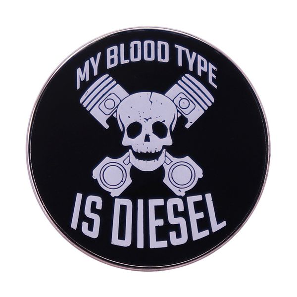 my blood type is diesel enamel pin brooch torque skull badge funny biker bike trucker truck driver gothic jewelry, Blue
my blood type is diesel enamel pin brooch torque skull badge funny biker bike trucker truck driver gothic jewelry, Blue