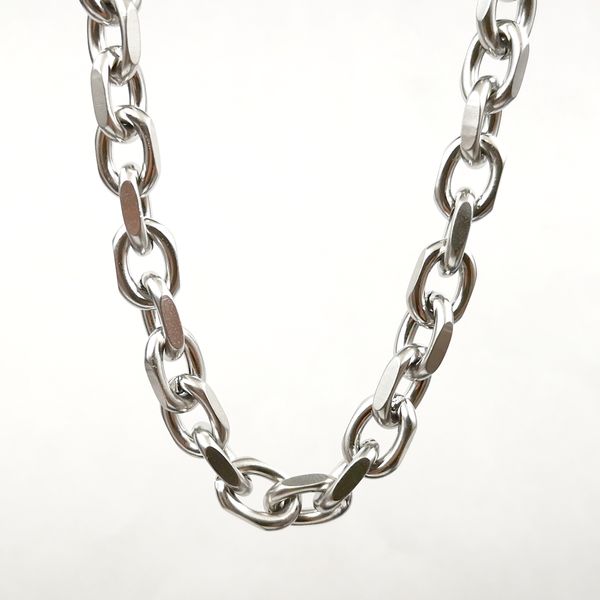 mens necklace higih polished stainless steel huge oval rolo chain rollo chain silver tone for gift 8mm 18-32 inch lenght
mens necklace higih polished stainless steel huge oval rolo chain rollo chain silver tone for gift 8mm 18-32 inch lenght