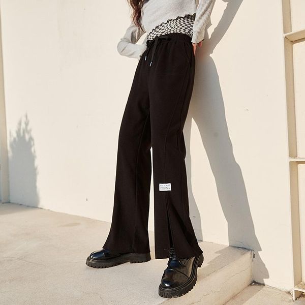 women's pants & capris semir women white wide-leg split 2022 spring women's knitted casual drapewomen's, Black;white
women's pants & capris semir women white wide-leg split 2022 spring women's knitted casual drapewomen's, Black;white