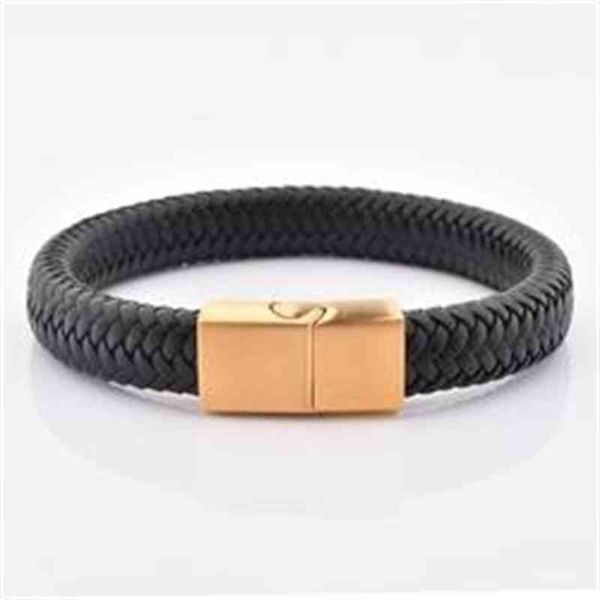 wholale luxury men's magnetic clasp men jewelry bracelet real leather bracelet, Golden;silver
wholale luxury men's magnetic clasp men jewelry bracelet real leather bracelet, Golden;silver
