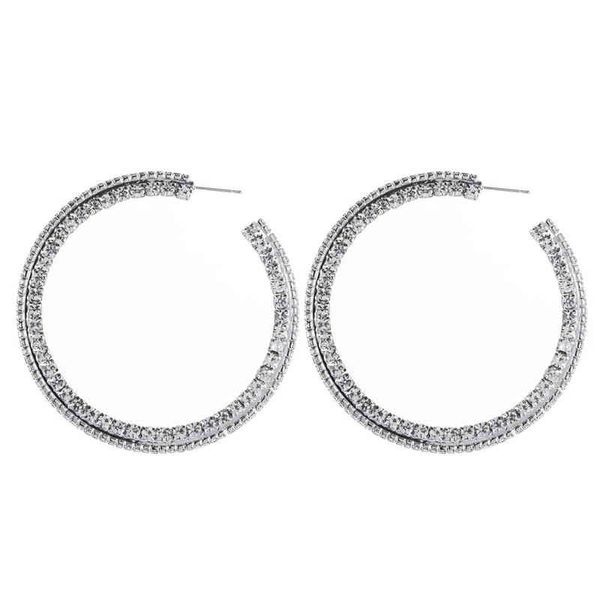 earrings new fashion round earrings women rhinestone retro personality party accessories temperament 220808, Silver
earrings new fashion round earrings women rhinestone retro personality party accessories temperament 220808, Silver