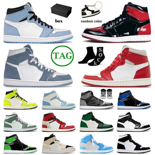 with box jumpman 1 1s mens womens designer basketball shoes newstalgia high chicago reimagined bubble gum mid dutch green sneakers trainers
with box jumpman 1 1s mens womens designer basketball shoes newstalgia high chicago reimagined bubble gum mid dutch green sneakers trainers