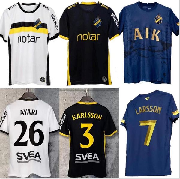 22 23 aik soccer jerseys home away football shirt papagiannopoulos rogic larsson black golden tihi 2022 2023 130th anniversary, Black;yellow
22 23 aik soccer jerseys home away football shirt papagiannopoulos rogic larsson black golden tihi 2022 2023 130th anniversary, Black;yellow