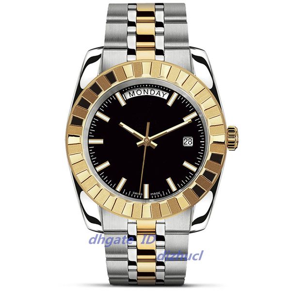 other watches luxury designer mens black dial automatic mechanical movement stainless steel male wrist, Slivery;black
other watches luxury designer mens black dial automatic mechanical movement stainless steel male wrist, Slivery;black