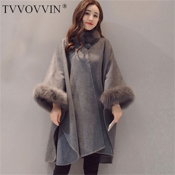 winter fur neck coat women plus size long cloak casual loose ladies jacket warm cape coats abrigos mujer f929 201214, Black
winter fur neck coat women plus size long cloak casual loose ladies jacket warm cape coats abrigos mujer f929 201214, Black