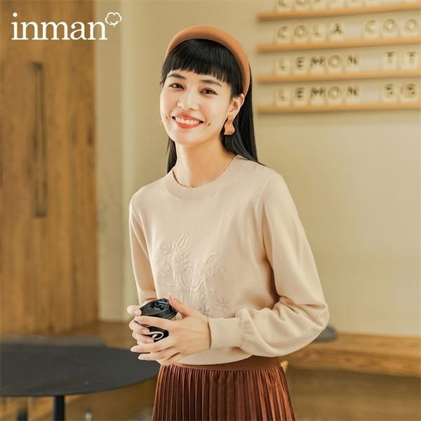 inman 2020 autumn winter new arrival long sleeve simple wavy o neck rib slim knit sweater pullover lj201113, White;black
inman 2020 autumn winter new arrival long sleeve simple wavy o neck rib slim knit sweater pullover lj201113, White;black