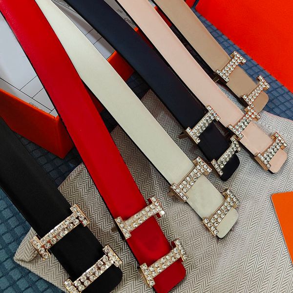 women leather designer belts mens soild belt diamond smooth buckle gold letter skin belt casual waistband luxury ceinture girdle 6 color red, Black;brown
women leather designer belts mens soild belt diamond smooth buckle gold letter skin belt casual waistband luxury ceinture girdle 6 color red, Black;brown