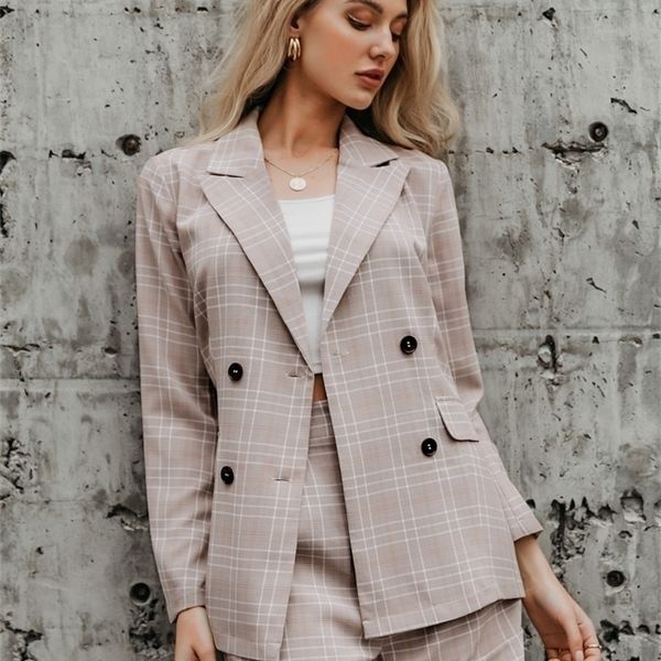 twopiece blazer women suits double breasted plaid casual female blazer shorts set elegant office ladies blazers sets 220705, White
twopiece blazer women suits double breasted plaid casual female blazer shorts set elegant office ladies blazers sets 220705, White