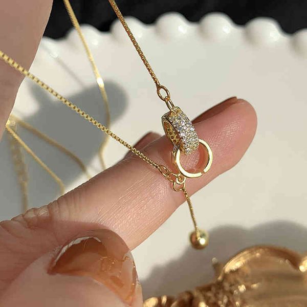round bead flash diamond double ring necklace light luxury niche dign japane and korean fashion tassel exquisite ins net red clavicle chain, Silver
round bead flash diamond double ring necklace light luxury niche dign japane and korean fashion tassel exquisite ins net red clavicle chain, Silver