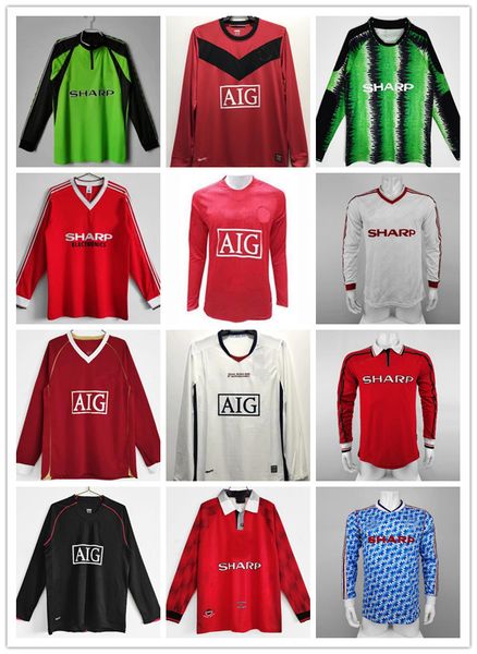 1992 1998 keane giggs mens long sleeve retro soccer jerseys cantona beckham solskjaer ferdinand rooney scholes chicharito home away 3rd foot, Black;yellow
1992 1998 keane giggs mens long sleeve retro soccer jerseys cantona beckham solskjaer ferdinand rooney scholes chicharito home away 3rd foot, Black;yellow