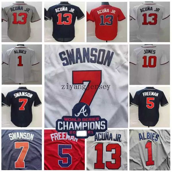 2022 Freddie Freeman Jersey Ronald Acuna Jr. Dansby Swanson Austin Riley Ozzie Albies Jones Jorge Soler Max Fried Hamels Duvall Rosario
2022 Freddie Freeman Jersey Ronald Acuna Jr. Dansby Swanson Austin Riley Ozzie Albies Jones Jorge Soler Max Fried Hamels Duvall Rosario