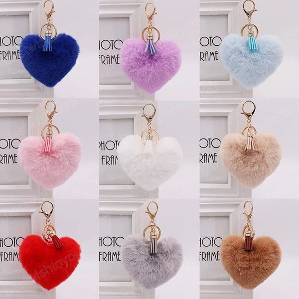 cute keychain fake rabbit fur heart pompom key chain women girl bag cars simple fluffy keyring jewelry gifts, Silver
cute keychain fake rabbit fur heart pompom key chain women girl bag cars simple fluffy keyring jewelry gifts, Silver