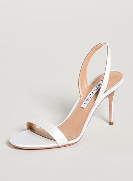 white sandals high heels sling back lady heel so nude plexi sandal wedding party dress brand shoe, Black 
white sandals high heels sling back lady heel so nude plexi sandal wedding party dress brand shoe, Black