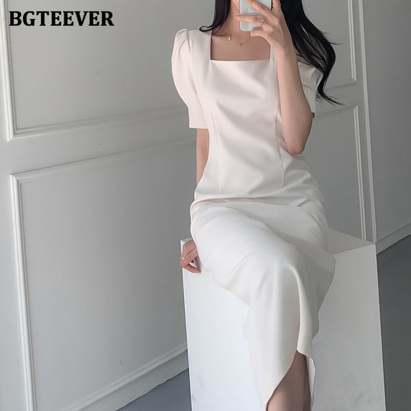 bgteever elegant square collar women pencil dresses puff sleeve solid dresses female office wear vestidos femme 2021, Black;gray
bgteever elegant square collar women pencil dresses puff sleeve solid dresses female office wear vestidos femme 2021, Black;gray