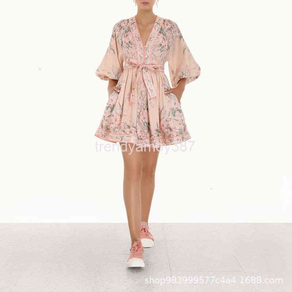 casual dresses zim australian brand flower print deep v-neck lantern sleeve large swing dress with belt z home, Black;gray
casual dresses zim australian brand flower print deep v-neck lantern sleeve large swing dress with belt z home, Black;gray
