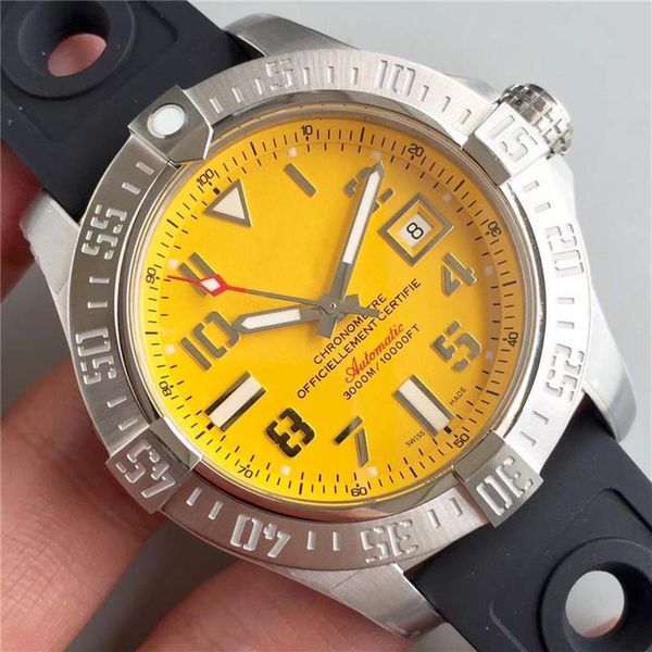 1884 bezel 46mm orange automatic rubber steel rotating band luminous men's watch super ocean watch stainless mec2521, Slivery;brown
1884 bezel 46mm orange automatic rubber steel rotating band luminous men's watch super ocean watch stainless mec2521, Slivery;brown