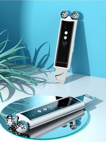 ems face massage roller high frequency ultrasonic facial spatula portable 2 in 1 functional firm massage massaging ultrasound skin scrubber
ems face massage roller high frequency ultrasonic facial spatula portable 2 in 1 functional firm massage massaging ultrasound skin scrubber