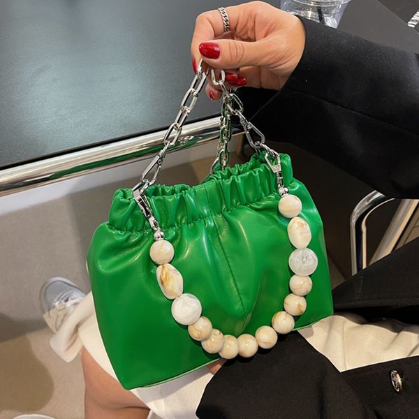 designer new chain bag bucket type ladies one shoulder messenger bag soft pu leather beaded 2022 summer fashion handbag
designer new chain bag bucket type ladies one shoulder messenger bag soft pu leather beaded 2022 summer fashion handbag