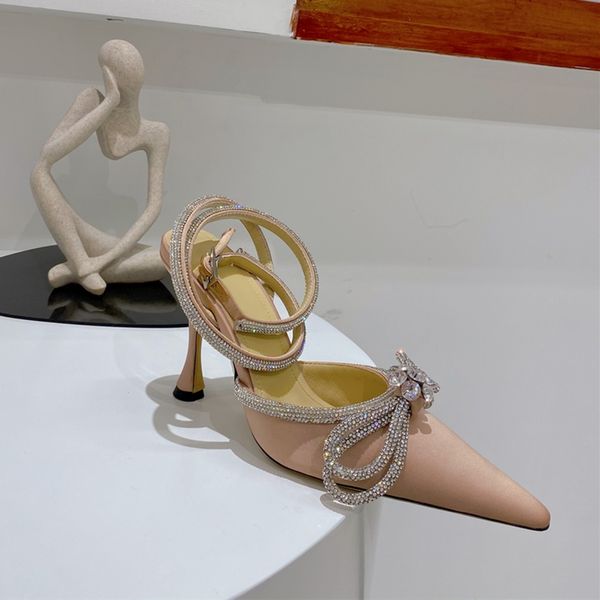 2022 lady designer summer women sandals satin poined toe crystal bowtie high heels stiletto stripper zapatos slingback sandalias shoes, Black
2022 lady designer summer women sandals satin poined toe crystal bowtie high heels stiletto stripper zapatos slingback sandalias shoes, Black