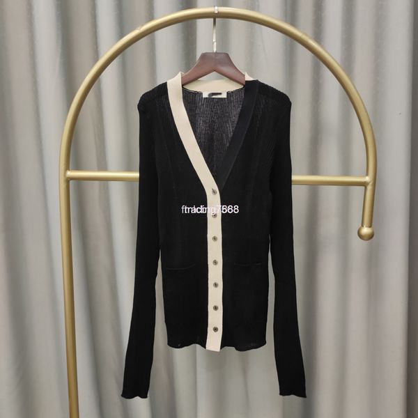women's knits & tees early autumn asymmetric cardigan 21 v-neck slim contrast color sweater women's coat, White
women's knits & tees early autumn asymmetric cardigan 21 v-neck slim contrast color sweater women's coat, White
