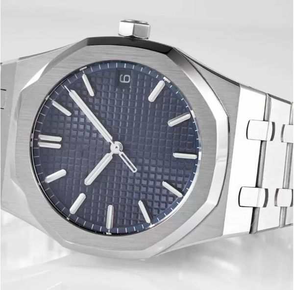 mens watch automatic mechanical watches 41mm stainless steel business wristwatches for men fashion wristwatch gift montre de luxe, Slivery;brown
mens watch automatic mechanical watches 41mm stainless steel business wristwatches for men fashion wristwatch gift montre de luxe, Slivery;brown