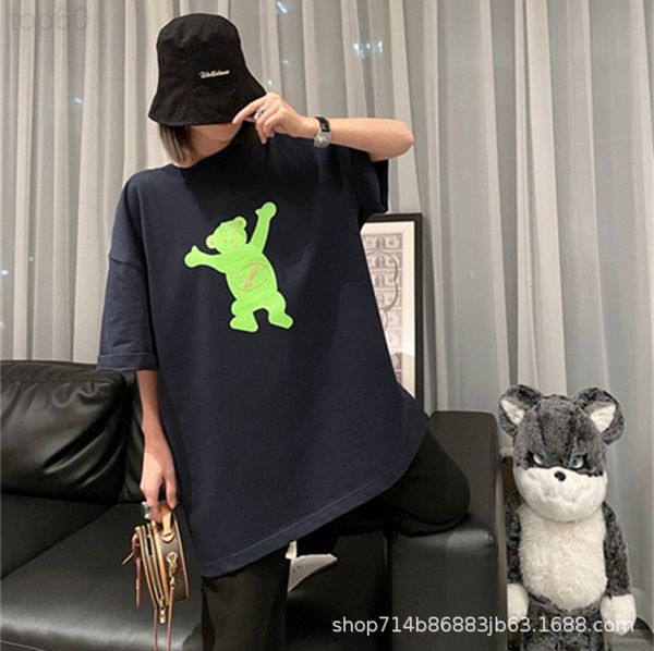 women's t-shirt designer spring 2022 new exclusive teddy flocking bear round neck printed short sleeved t-shirt for men and women 5wnv, White
women's t-shirt designer spring 2022 new exclusive teddy flocking bear round neck printed short sleeved t-shirt for men and women 5wnv, White