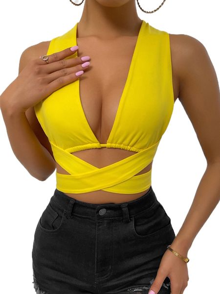 lace up back tank j85k#, White
lace up back tank j85k#, White