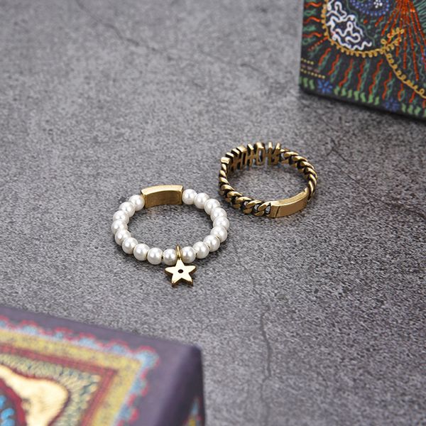 personality two pieces rings women elegant designer ring outdoor street style female brand ring jewelry, Silver
personality two pieces rings women elegant designer ring outdoor street style female brand ring jewelry, Silver