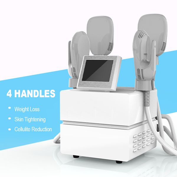 2022 new 4 handles upgrade ems simulation beauty items instrument ready to ship
2022 new 4 handles upgrade ems simulation beauty items instrument ready to ship
