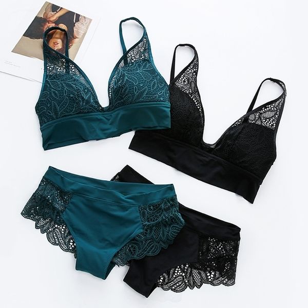 munllure underwear women no steel ring simple thin cup comfortable breathable lace bra set underwear suit female y200415, Red;black
munllure underwear women no steel ring simple thin cup comfortable breathable lace bra set underwear suit female y200415, Red;black