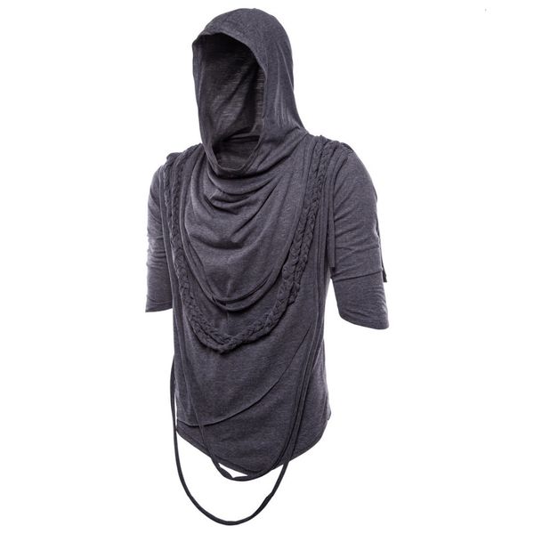 men's tshirts men tassel irregular design punk rock hip hop t shirt nightclub dj streetwear men gothic style hooded tee shirts swag clo, White;black
men's tshirts men tassel irregular design punk rock hip hop t shirt nightclub dj streetwear men gothic style hooded tee shirts swag clo, White;black