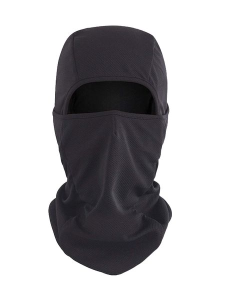 plain face & neck gaiter q207#, Gray