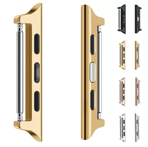 watchband connectors for apple watch stainless steel smart strap adapter for iwatch 123456 38mm 40mm 42mm 44mm wristband linkers 4 colors av
watchband connectors for apple watch stainless steel smart strap adapter for iwatch 123456 38mm 40mm 42mm 44mm wristband linkers 4 colors av