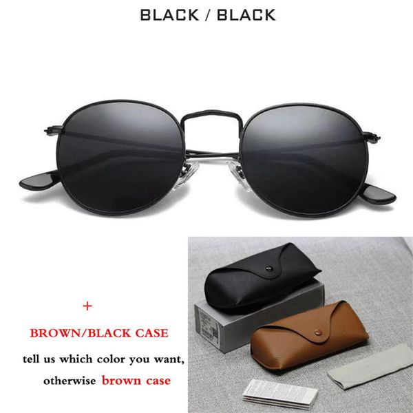 new classic round metal style sunglasses men women vintage retro sun glasses oculos de sol with brown case298e, White;black
new classic round metal style sunglasses men women vintage retro sun glasses oculos de sol with brown case298e, White;black