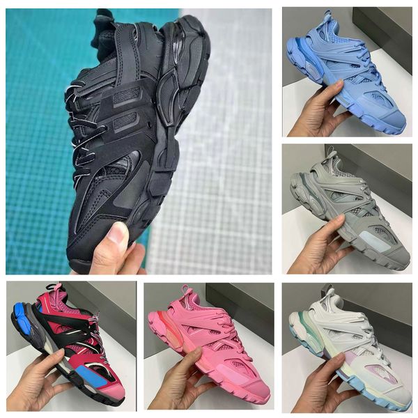 2022 new type three generation track shoes outdoor fasion pink blue green printed classic men women platform sneakers trainers shoes, Black
2022 new type three generation track shoes outdoor fasion pink blue green printed classic men women platform sneakers trainers shoes, Black