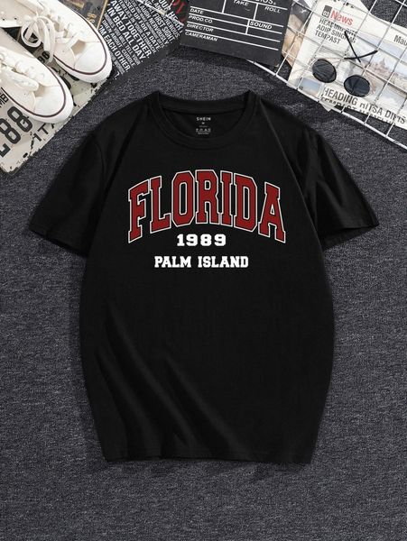 men letter graphic tee k9am#, White;black
men letter graphic tee k9am#, White;black